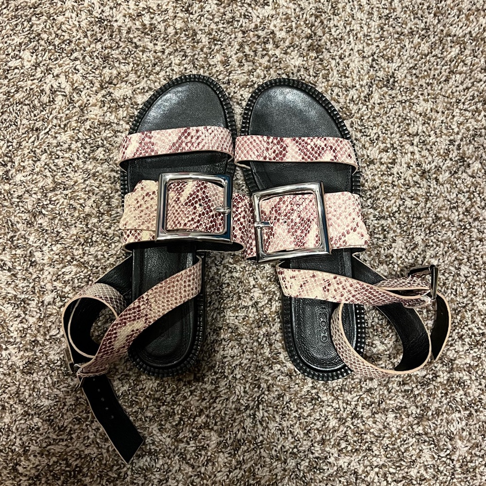Snakeskin Sandals